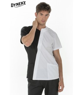 Casaca de estética de hombre 8228841. Asimétrica. Dyneke