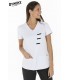 Casaca de estética de mujer 8240570 Cruzada. 2 Dyneke