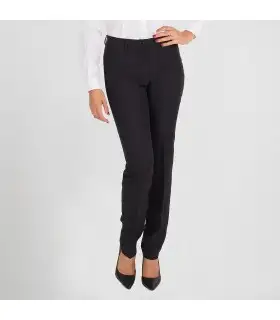 Pantalón 2034 negro de microfibra de señora. Garys