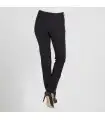 Pantalón 2034 negro de microfibra de señora. Garys, espalda.