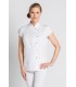 Casaca de estética de mujer 8242700. Cruzada. Dyneke