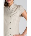 Casaca de estética de mujer 8242824. Cruzada. cuello Dyneke