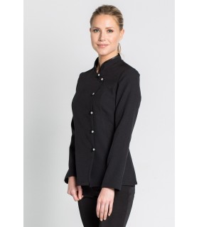 Casaca de estética de mujer 8243725. Cruzada. lado Dyneke