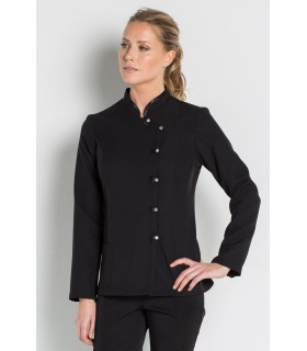Casaca de estética de mujer 8243700. Cruzada. Dyneke