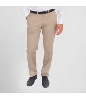 Pantalón 7778 chino de Caballero. Garys, beige frente