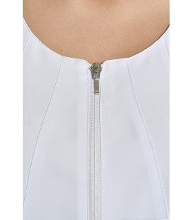 Casaca sanitaria y de servicios de mujer 8269570. Microfibra. Cuello Dyneke