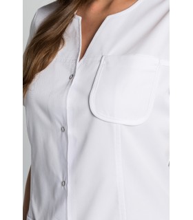 Casaca sanitaria de mujer 8270700 Low Cost. Cuello Dyneke