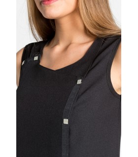Casaca de estética de mujer 8279725 de tirantes. cuello Dyneke