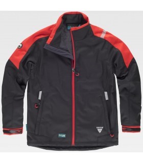 Chaleco Workshell combinada WF2840. Workteam Rojo 1