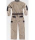 Buzo de trabajo combinado WF2620. Workteam BEIGE 2