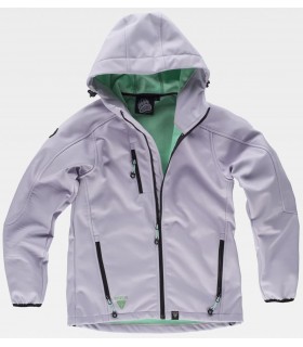 Chaqueta workshell de mujer S9494. Workteam LILA 1