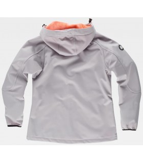 Chaqueta workshell de mujer S9494. Workteam GRIS 2