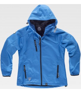 Chaqueta workshell de mujer S9494. Workteam CELESTE 1
