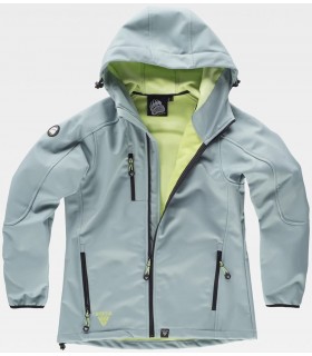 Chaqueta workshell de mujer S9494. Workteam VERDE 1