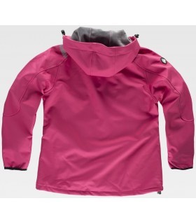 Chaqueta workshell de mujer S9494. Workteam ROSA 2