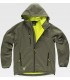 Chaqueta Workshell con capucha S9499. Workteam KAKI 1