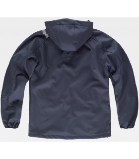 Chaqueta Workshell con capucha S9499. Workteam MARINO 2