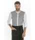 Camisa de hostelería de hombre 8451844 media manga. 2 Dyneke
