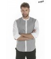 Camisa de hostelería de hombre 8451844 media manga. Dyneke