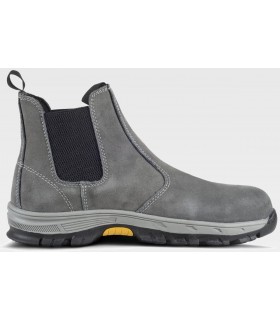 Bota de serraje sin cordones S1P libre de metal P2511. Workteam GR1