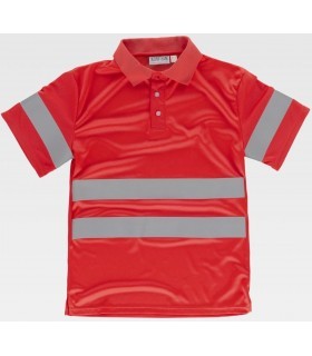 Polo reflectante de alta visibilidad certificado C3887. Workteam1