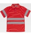 Polo reflectante de alta visibilidad certificado C3887. Workteam