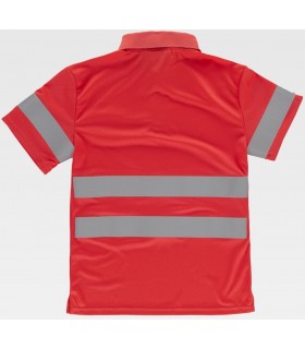 Polo reflectante de alta visibilidad certificado C3887. Workteam2