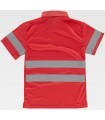 Polo reflectante de alta visibilidad certificado C3887. Workteam2
