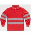 Polo reflectante de alta visibilidad certificado C3837. Workteam1