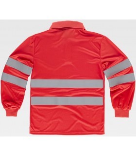 Polo reflectante de alta visibilidad certificado C3837. Workteam2