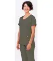 Casaca sanitaria de mujer con doble bolsillo 114210. Eurosavoy  VD