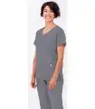 Casaca sanitaria de mujer con doble bolsillo 114210. Eurosavoy GR