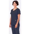 Casaca sanitaria de mujer con doble bolsillo 114210. Eurosavoy MA