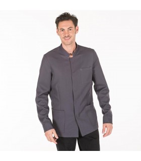 Casaca 9636 ARCAS con cuello mao de Caballero. Garys. Gris