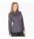 Casaca 9637 AGAR con cuello mao de Señora. Garys. Gris Marengo