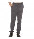 Pantalón 7017 Sarga Raya Blana Unisex y Cintura elástica. Garys