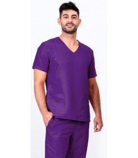 Casaca sanitaria de hombre con doble bolsillo 114006. Eurosavoy MO