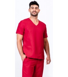 Casaca sanitaria de hombre con doble bolsillo 114006. Eurosavoy GRA