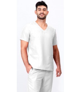 Casaca sanitaria de hombre con doble bolsillo 114006. Eurosavoy BL