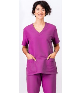 Casaca sanitaria de mujer con doble bolsillo 114206. Eurosavoy FC