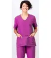 Casaca sanitaria de mujer con doble bolsillo 114206. Eurosavoy FC