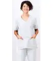 Casaca sanitaria de mujer con doble bolsillo 114206. Eurosavoy BL