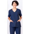 Casaca sanitaria de mujer con doble bolsillo 114206. Eurosavoy MA