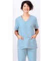 Casaca sanitaria de mujer con doble bolsillo 114206. Eurosavoy CE