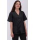 Casaca sanitaria unisex con cierre central con corchetes 114014. Eurosavoy NG