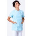 Casaca para estética de mujer con cierre de corchetes 114207. Eurosavoy CE