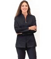 Casaca para estética de mujer con cierre de cremallera 114217. Eurosavoy NG