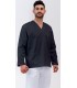 Casaca sanitaria unisex de cuello pico 114010. Eurosavoy NG