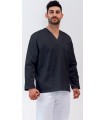 Casaca sanitaria unisex de cuello pico 114010. Eurosavoy NG