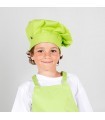 Gorro Gran Chef 4453. Niños. Garys. Pistacho